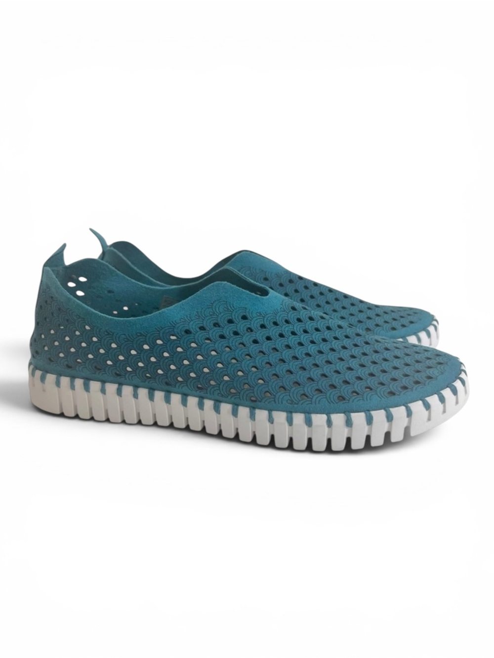 Ilse Jacobsen Tulip 139 Loafer Flat in Teal Size 40